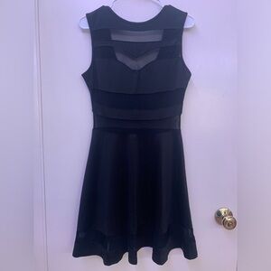 Zeagoo Sheer Mesh Cutout Dress